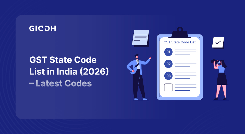 Gst State Code List In India