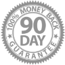 90 Days guarantee logo
